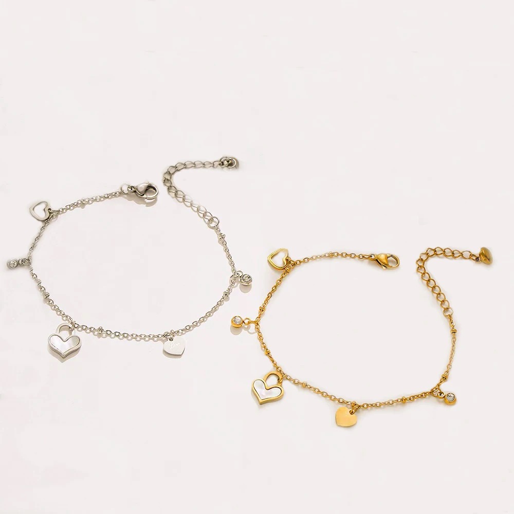 Heart Charm Bracelets