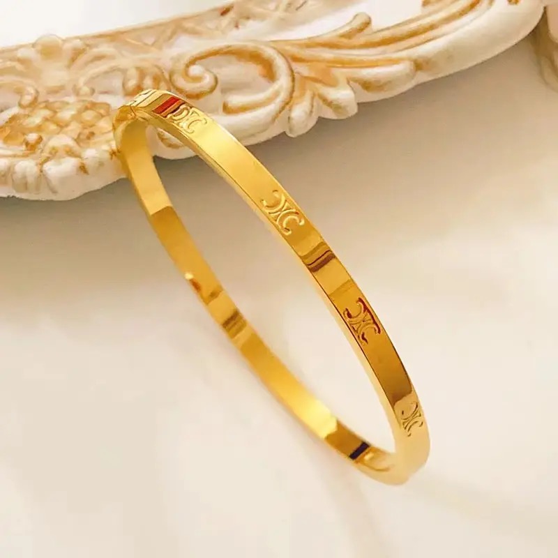 Elegant Slim Ce Bangle