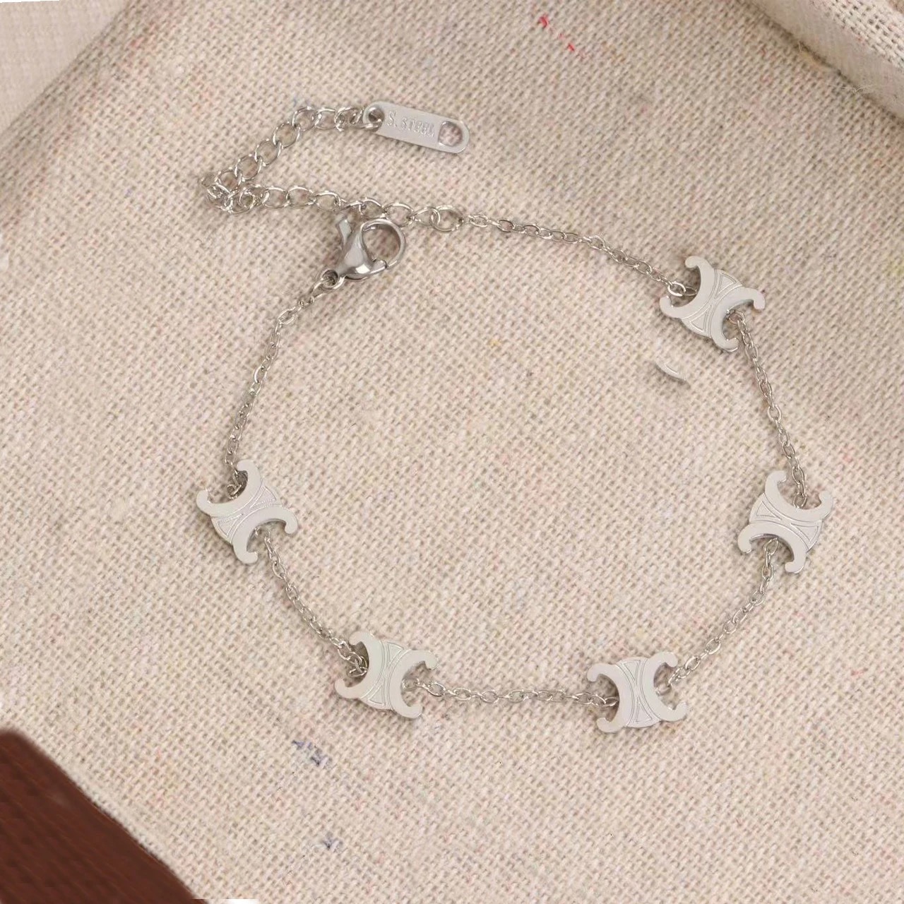 Elegant All Around Ce Charms Bracelet