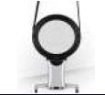 Lupa de pecho 2X convertible con luz LED (100mm)