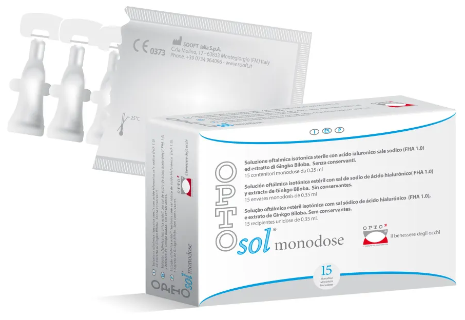 Opto-Sol (Fha 1.0) 15 X 0,35 ml Optox
