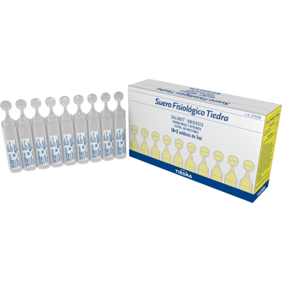 Salinet suero fisiológico monodosis