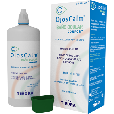 Ojos Calm baño ocular