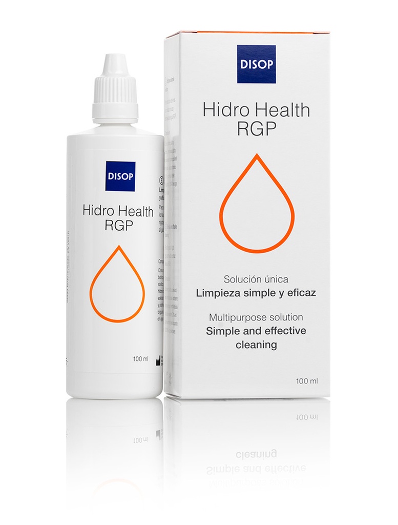 Hidro Health RGP Solución Única para Lentes RGP 100 ml Disop