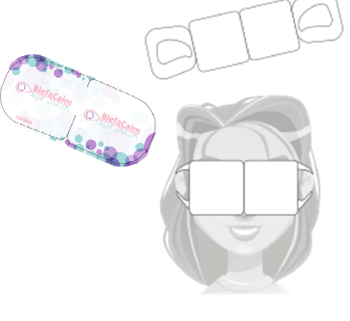 BLEFACALM EYE PATCH, 10 Unidades
