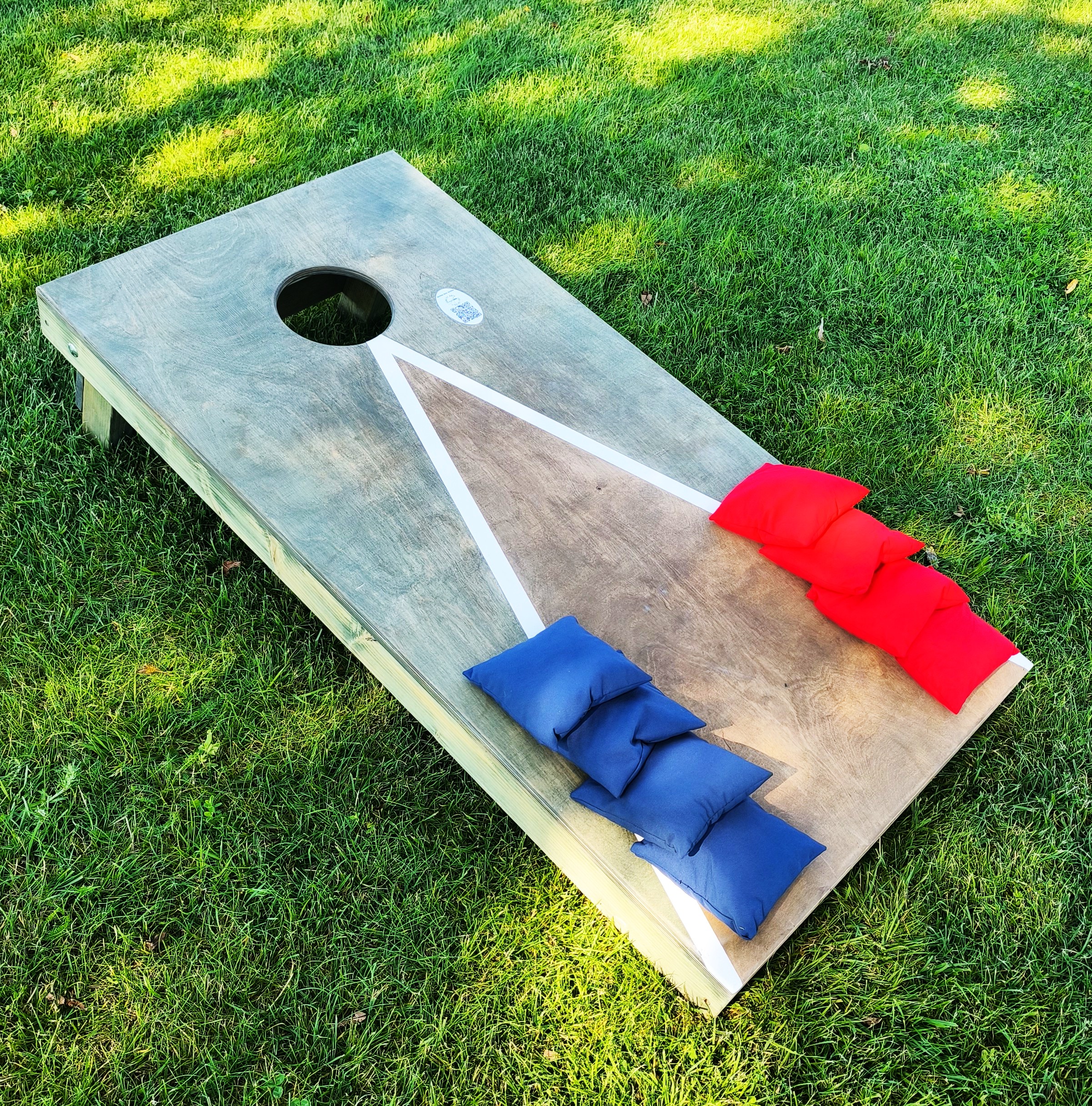 Kukurūzų futbolas "Cornhole"