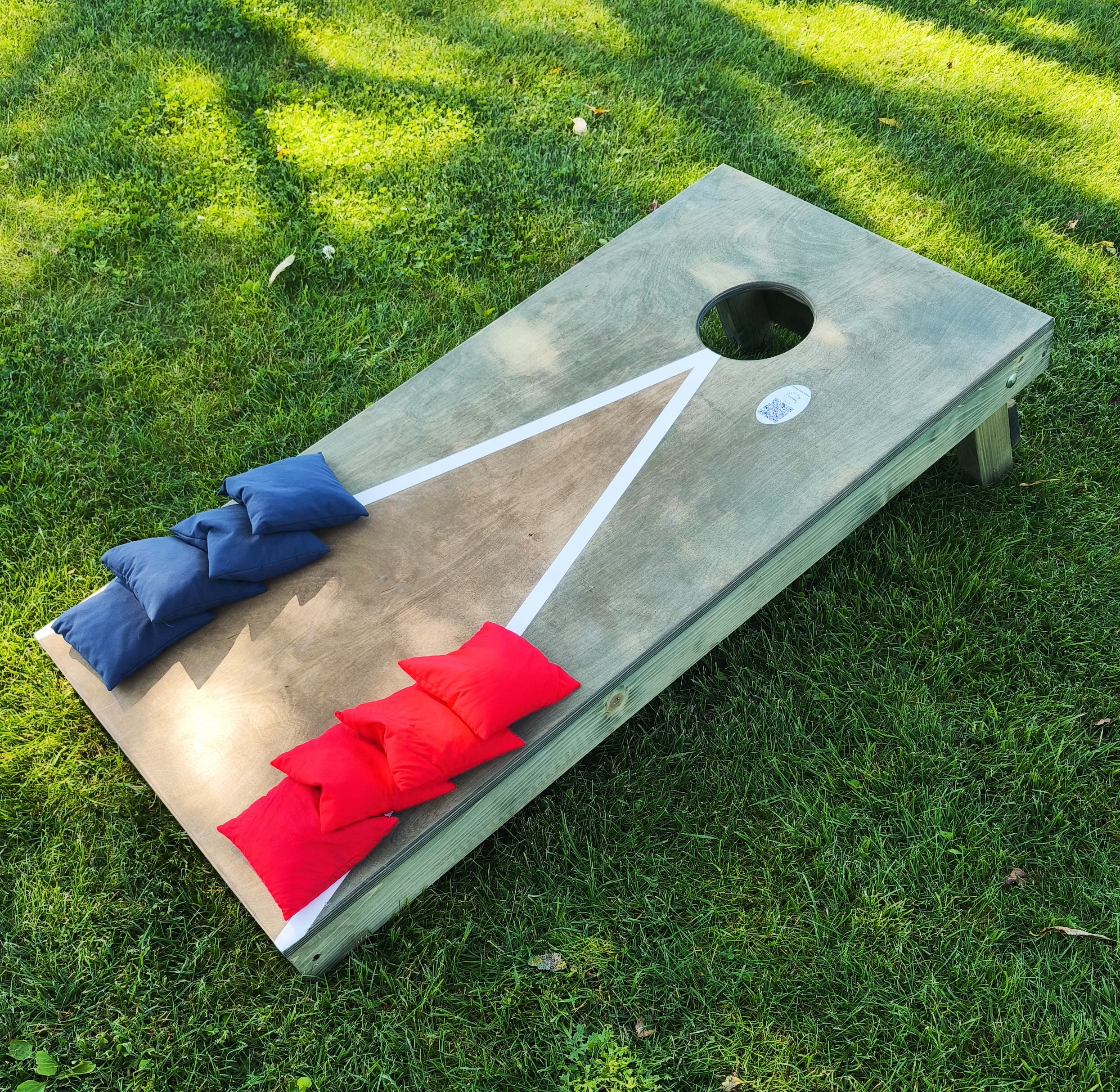 Kukurūzų futbolas "Cornhole"