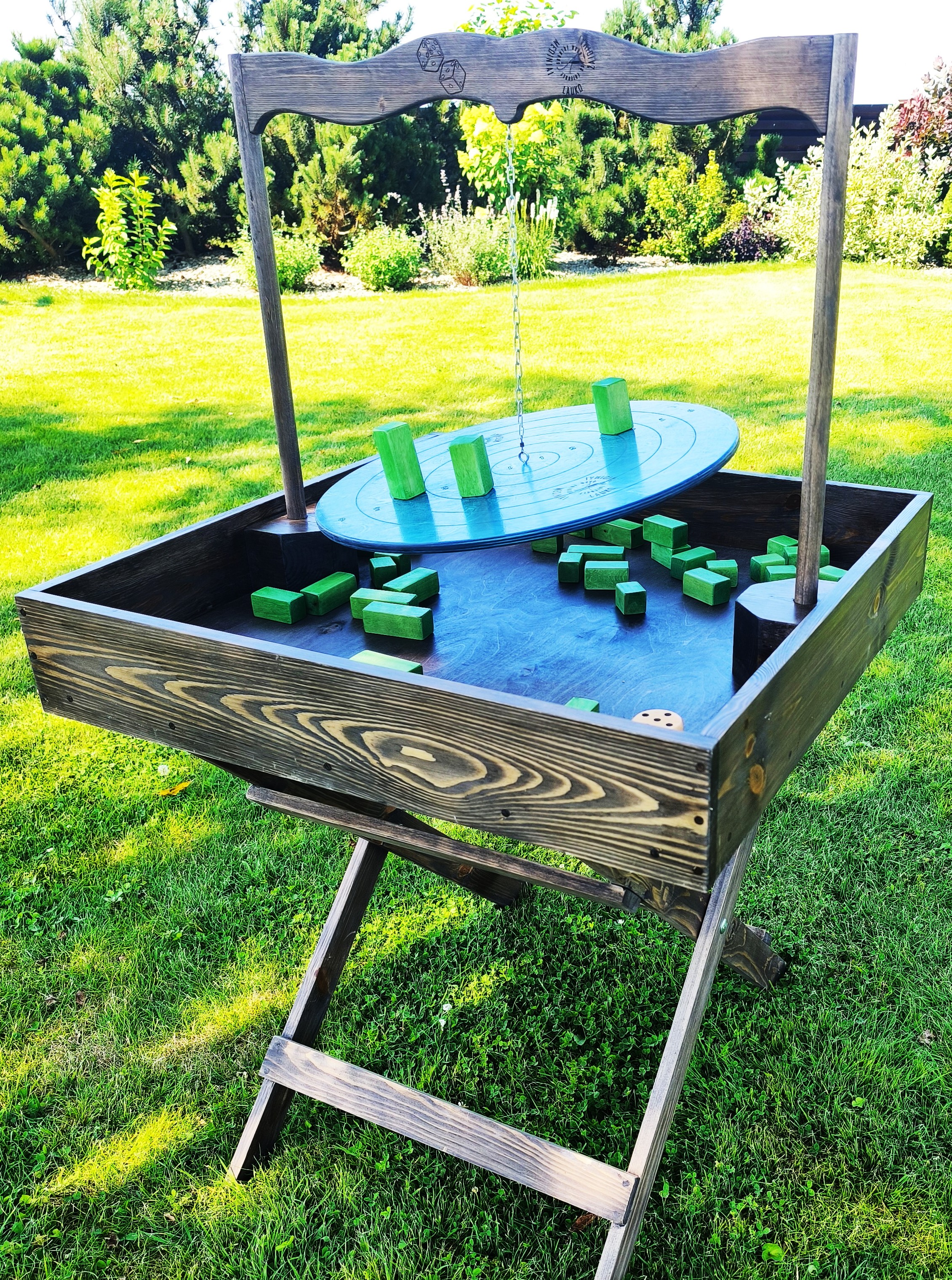 Kaladėlių balansas - Nuoma