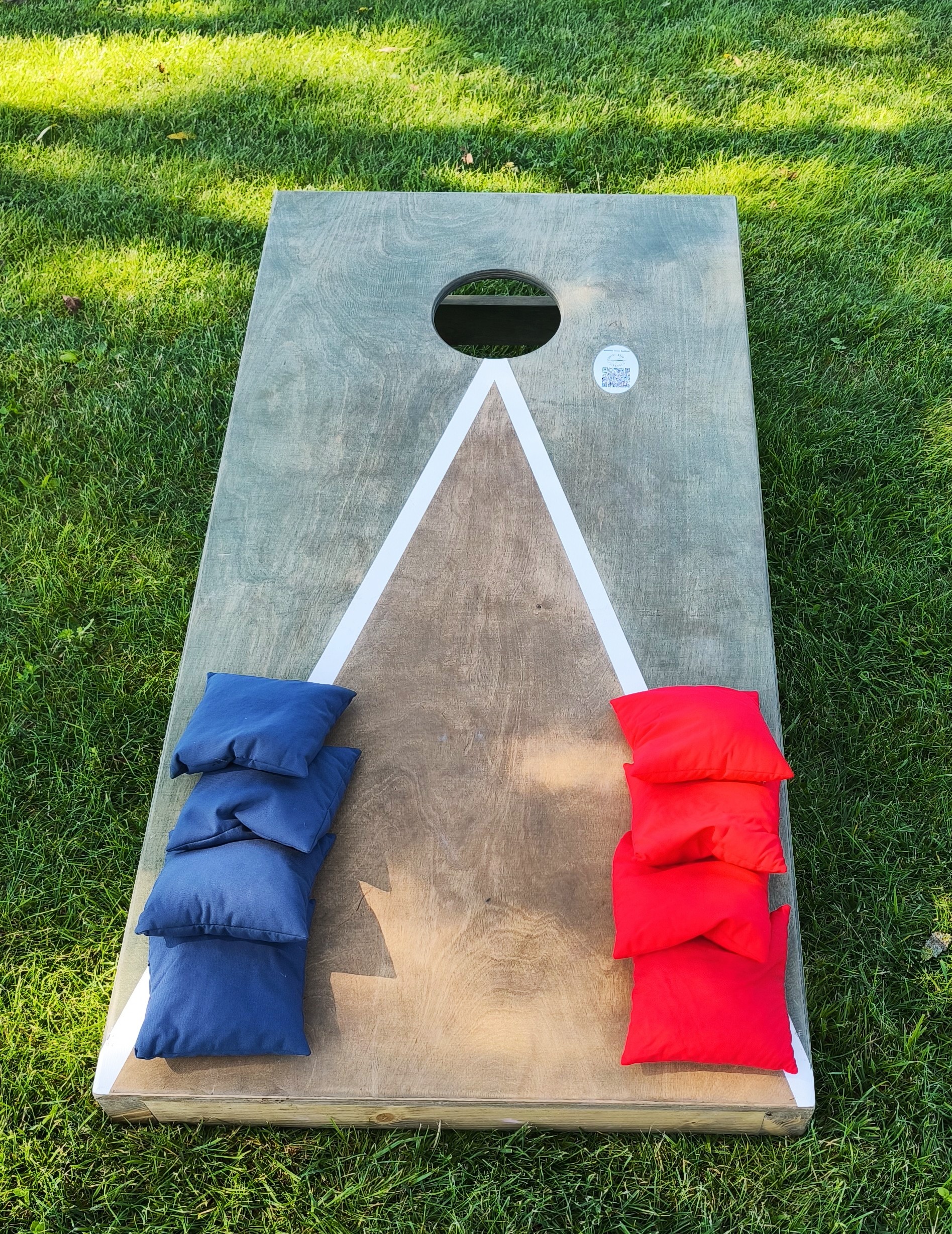 Kukurūzų futbolas "Cornhole"