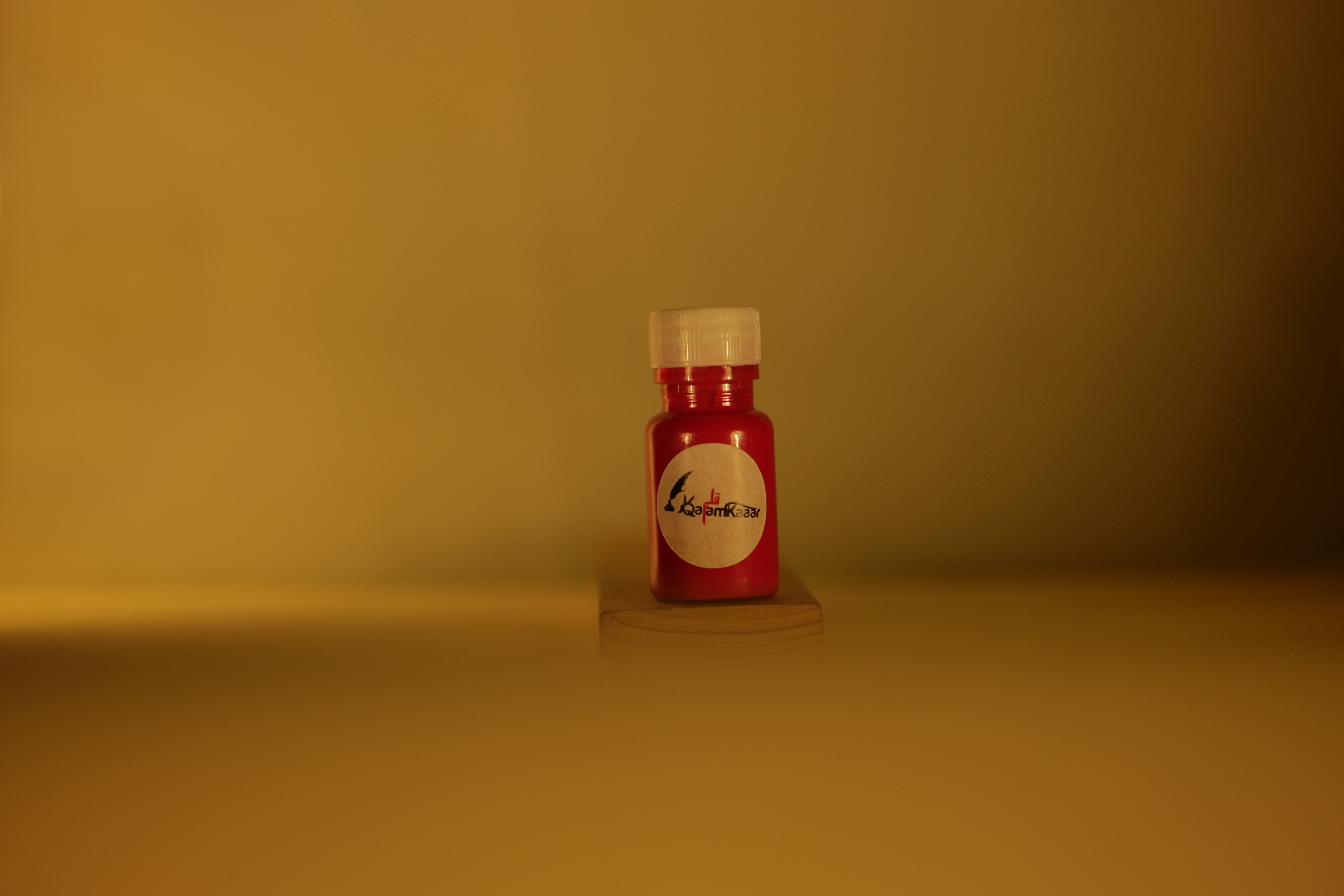 Qalamkaaar Red + Black Calligraphy Ink combo