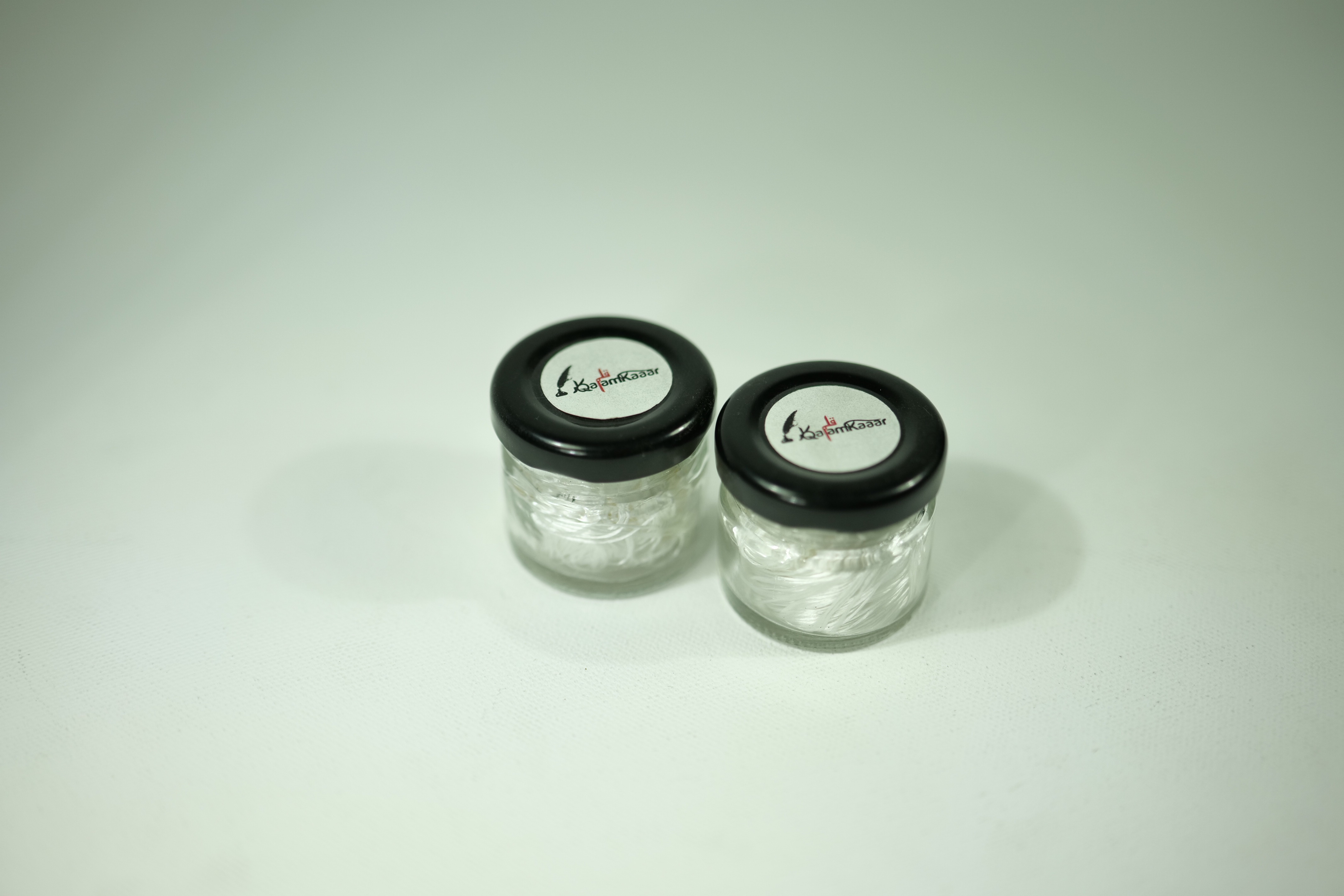 Qalamkaaar Silk Likka with Glass Ink container