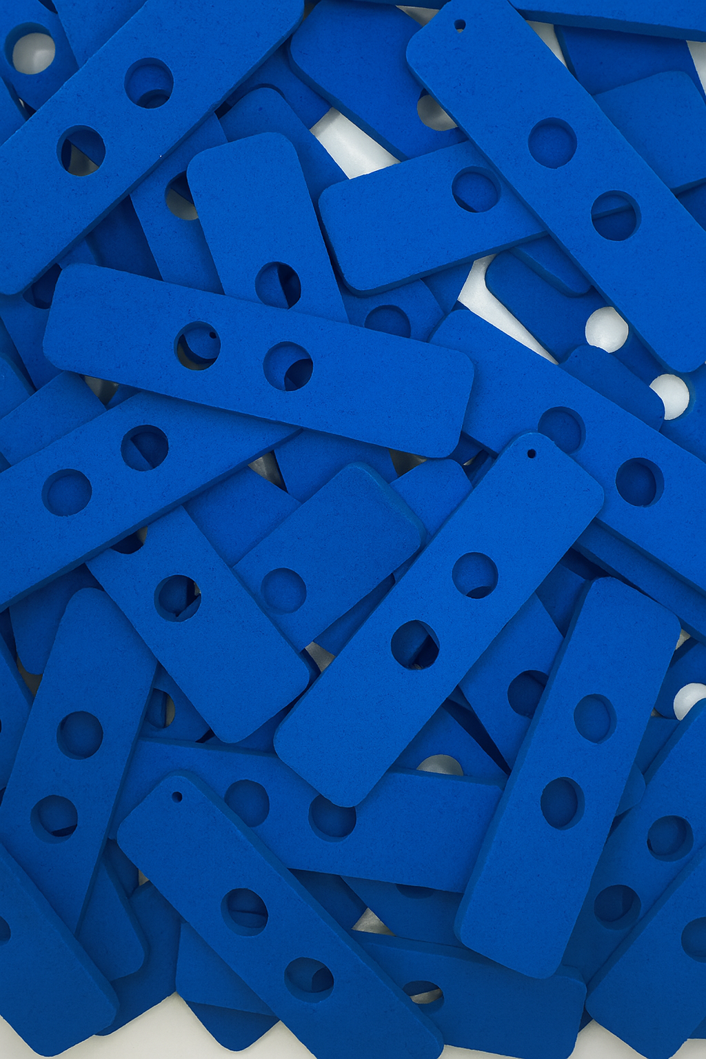 Blue Vacuum-Seal Gaskets for Label Pads
