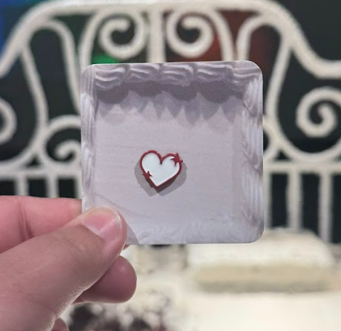 heart pin