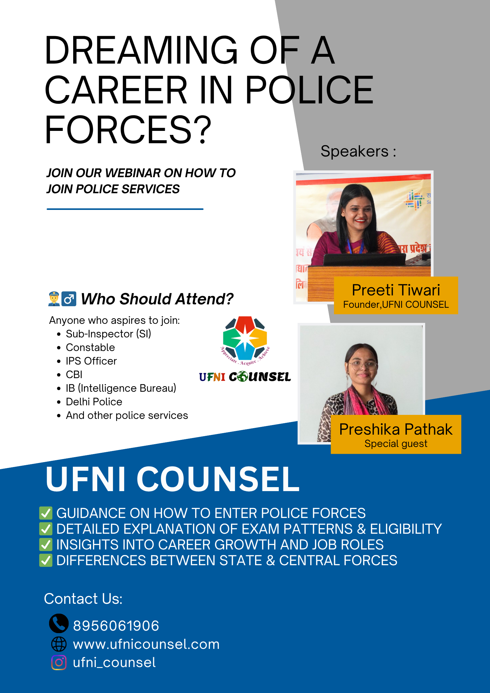 UFNI Counsel Police Forces Webinar