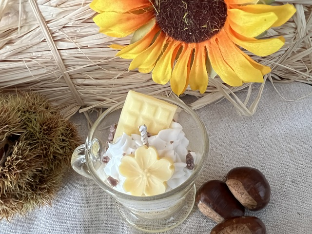 Mini Bougie Gourmande parfumée Vanille des îles