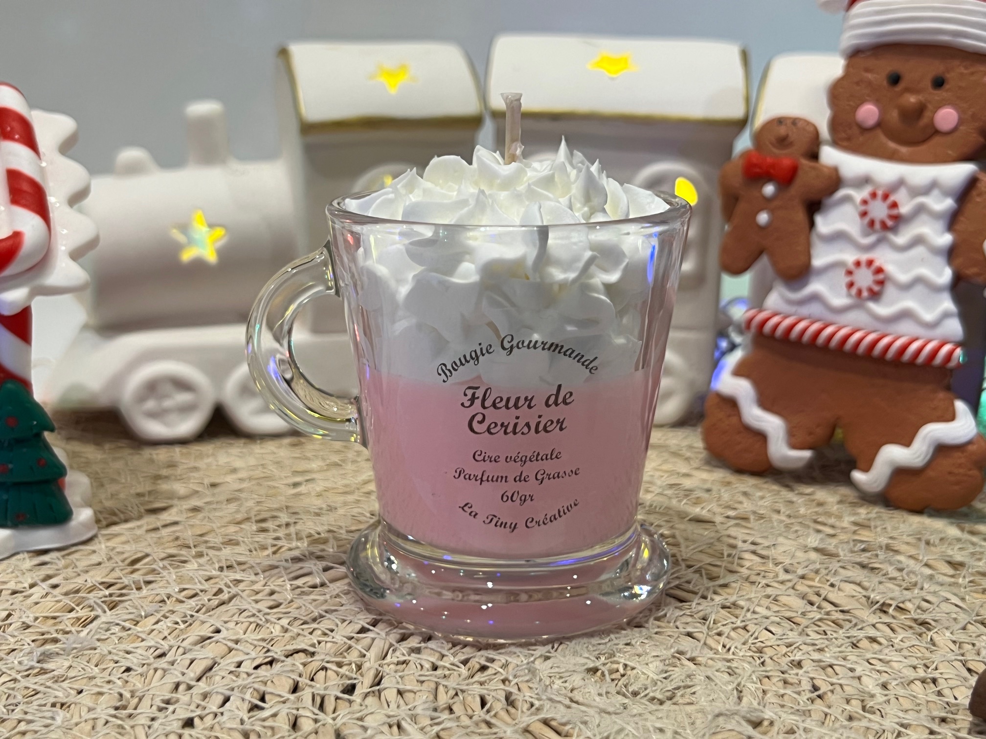 Mini Bougie Gourmande parfumée Fleur de Cerisier