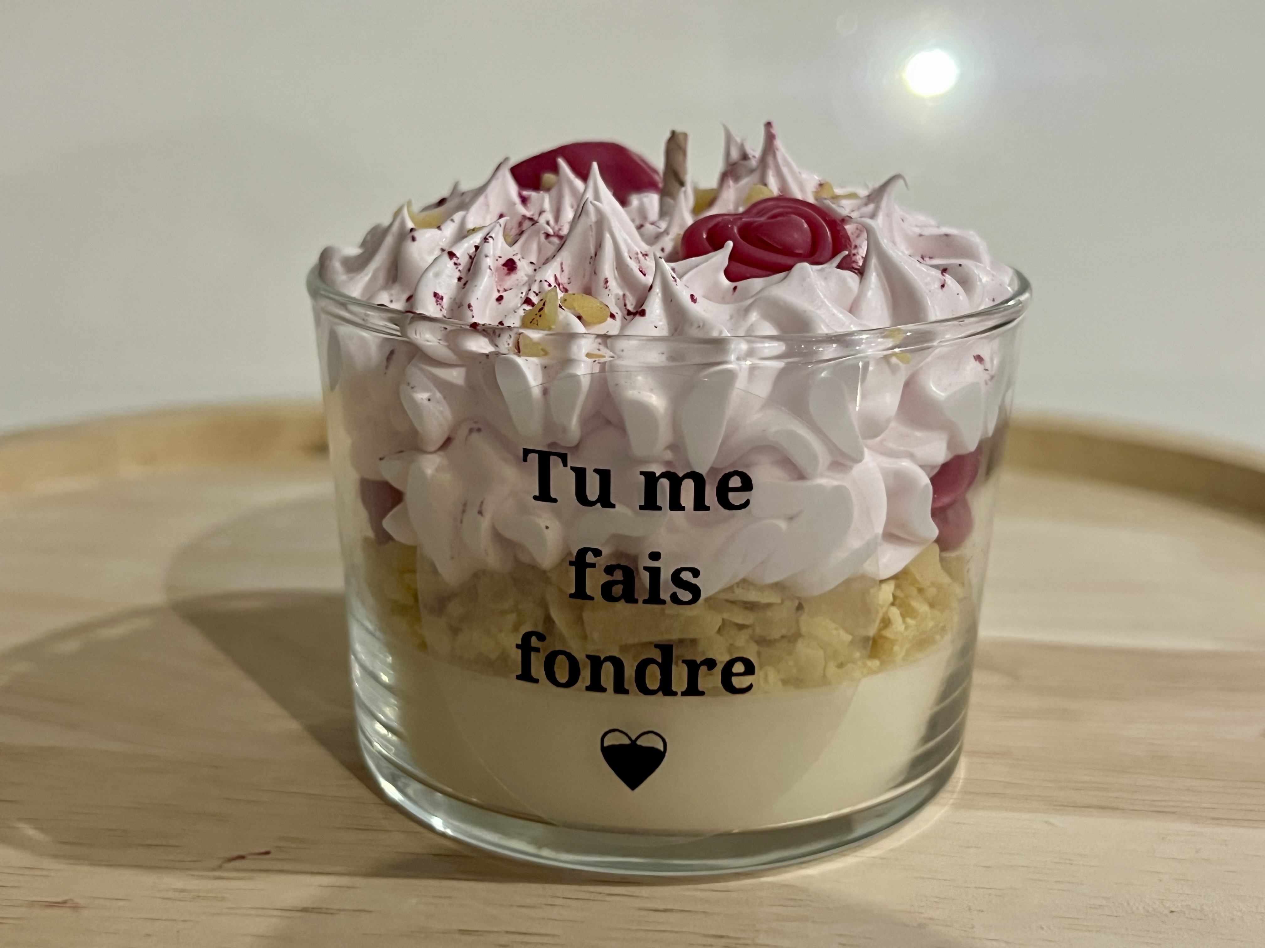 Bougie parfumée "Tu me fais fondre"