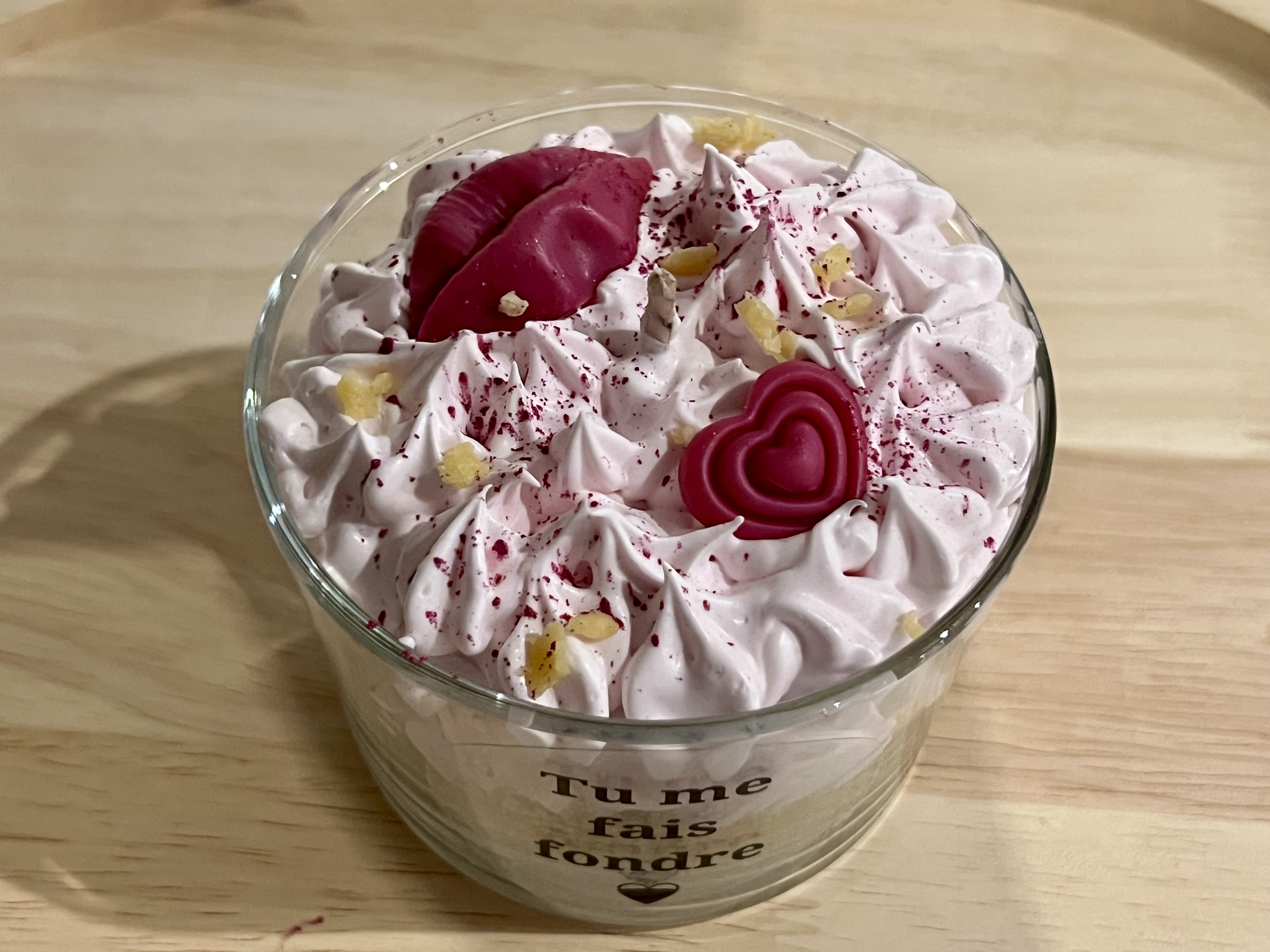 Bougie parfumée "Tu me fais fondre"