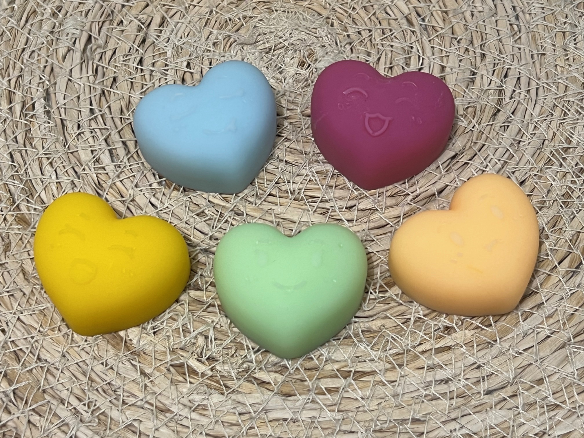 Fondant parfumé smiley