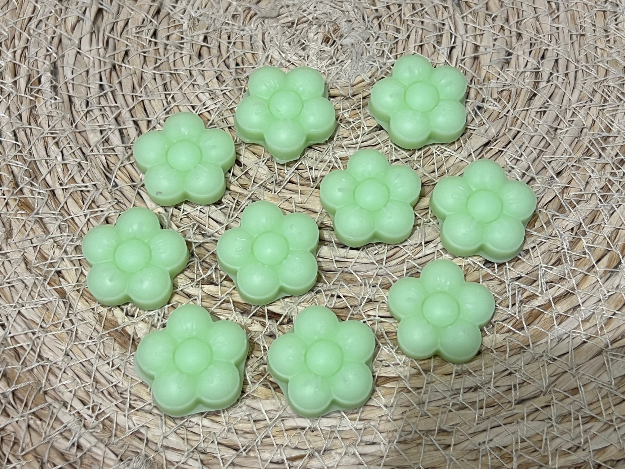 Lot de 10 mini Fondants parfumés Fleurs