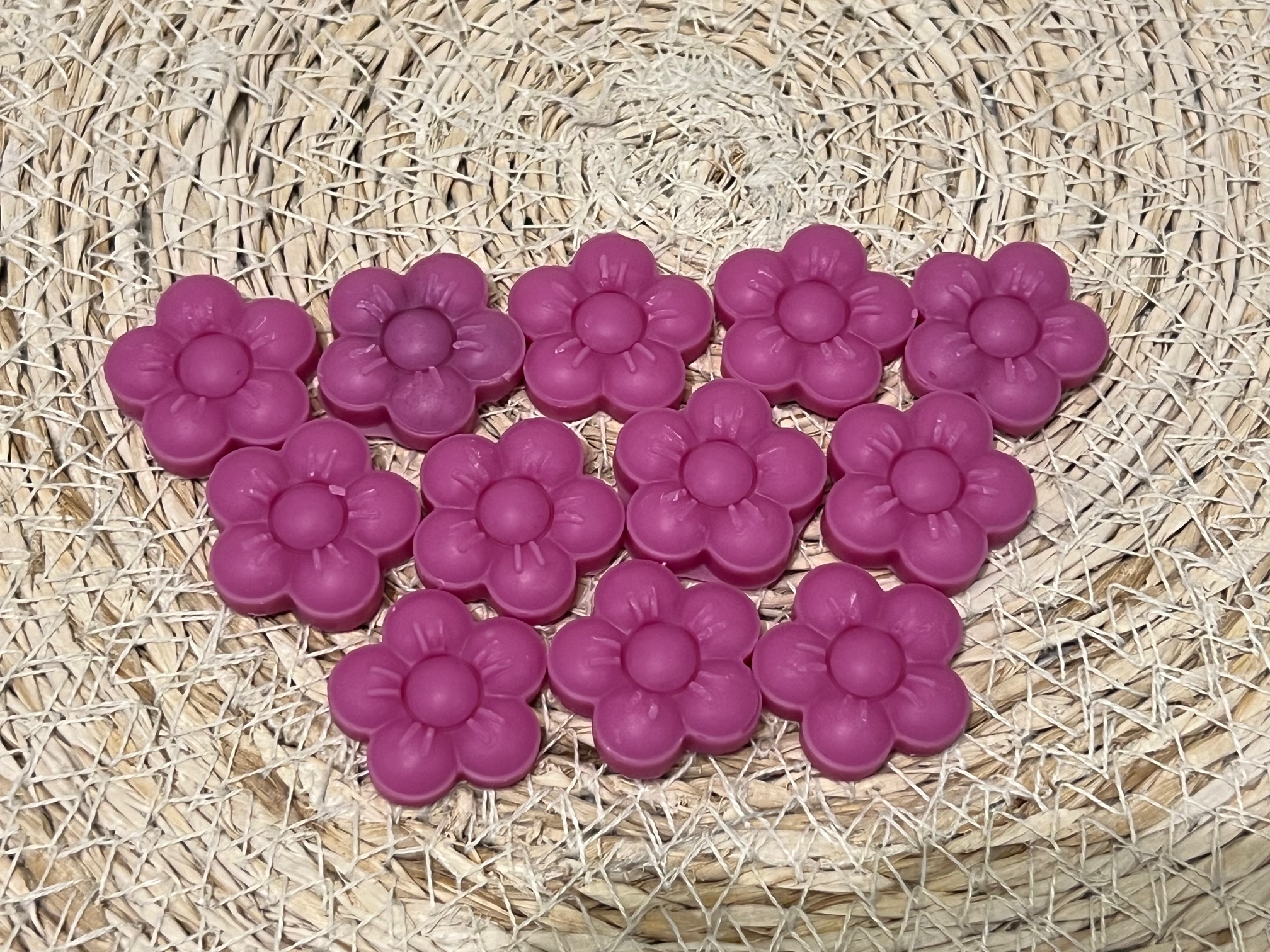 Lot de 10 mini Fondants parfumés Fleurs