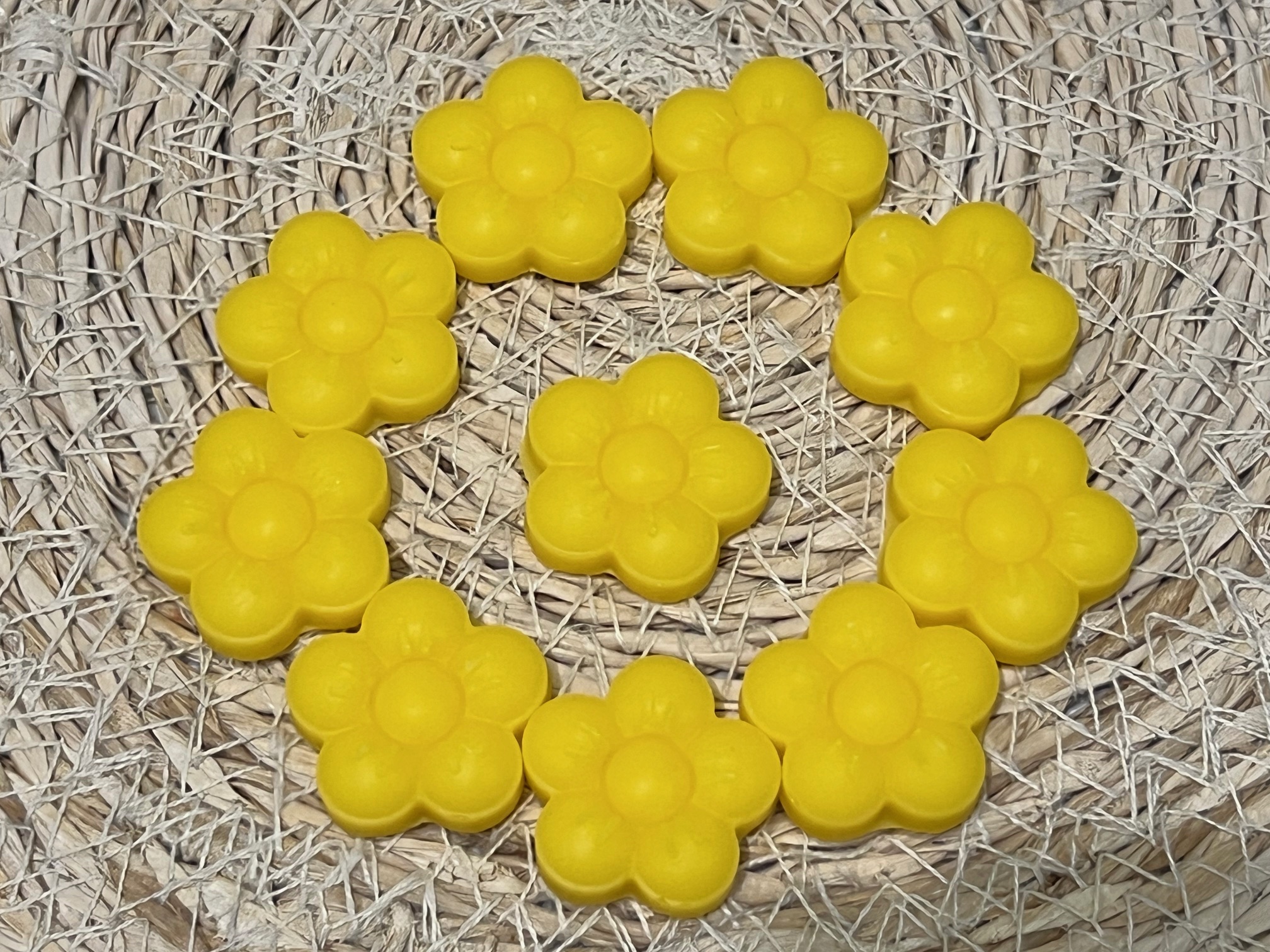 Lot de 10 mini Fondants parfumés Fleurs