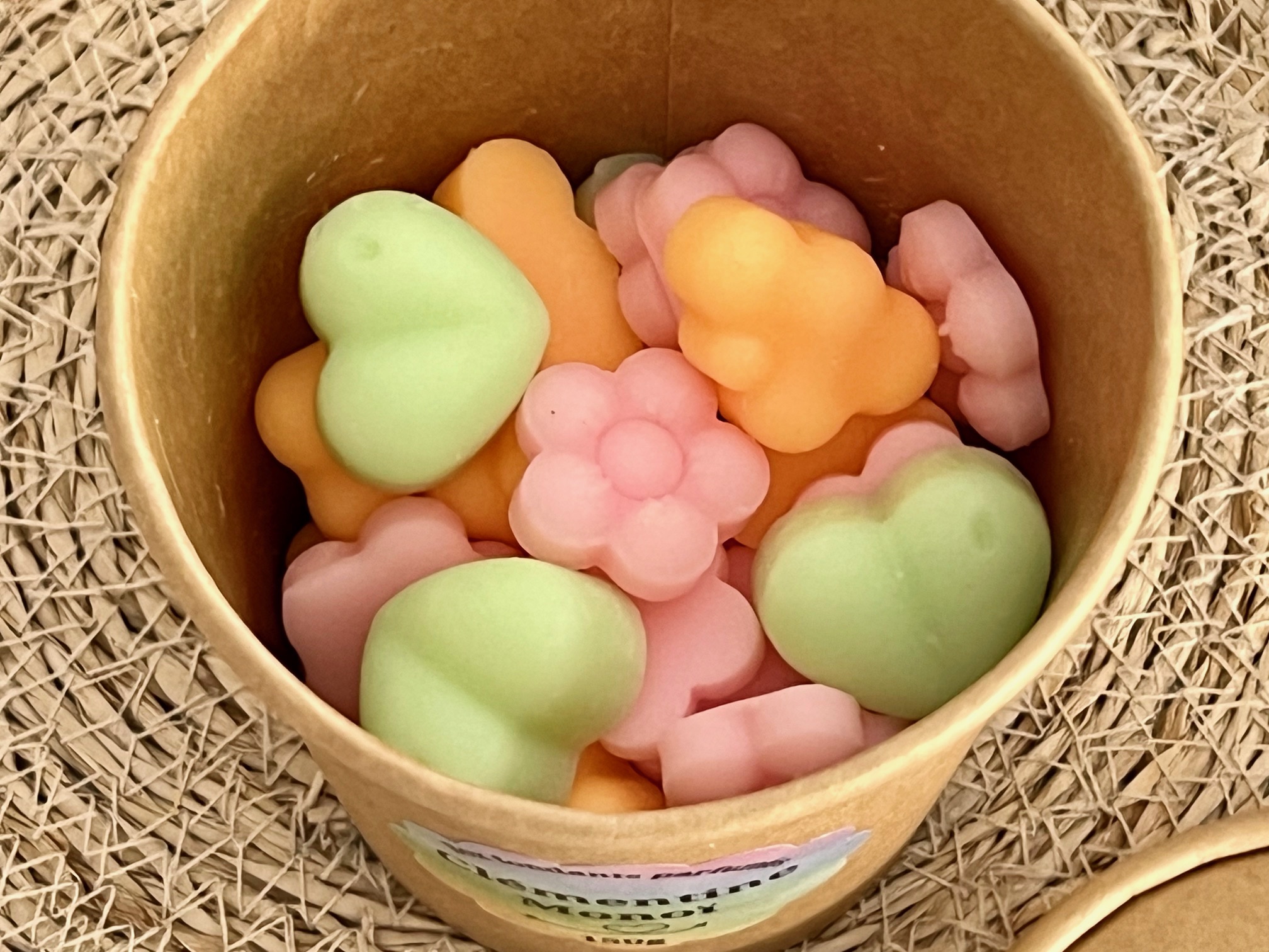 Boîte de fondants parfumés