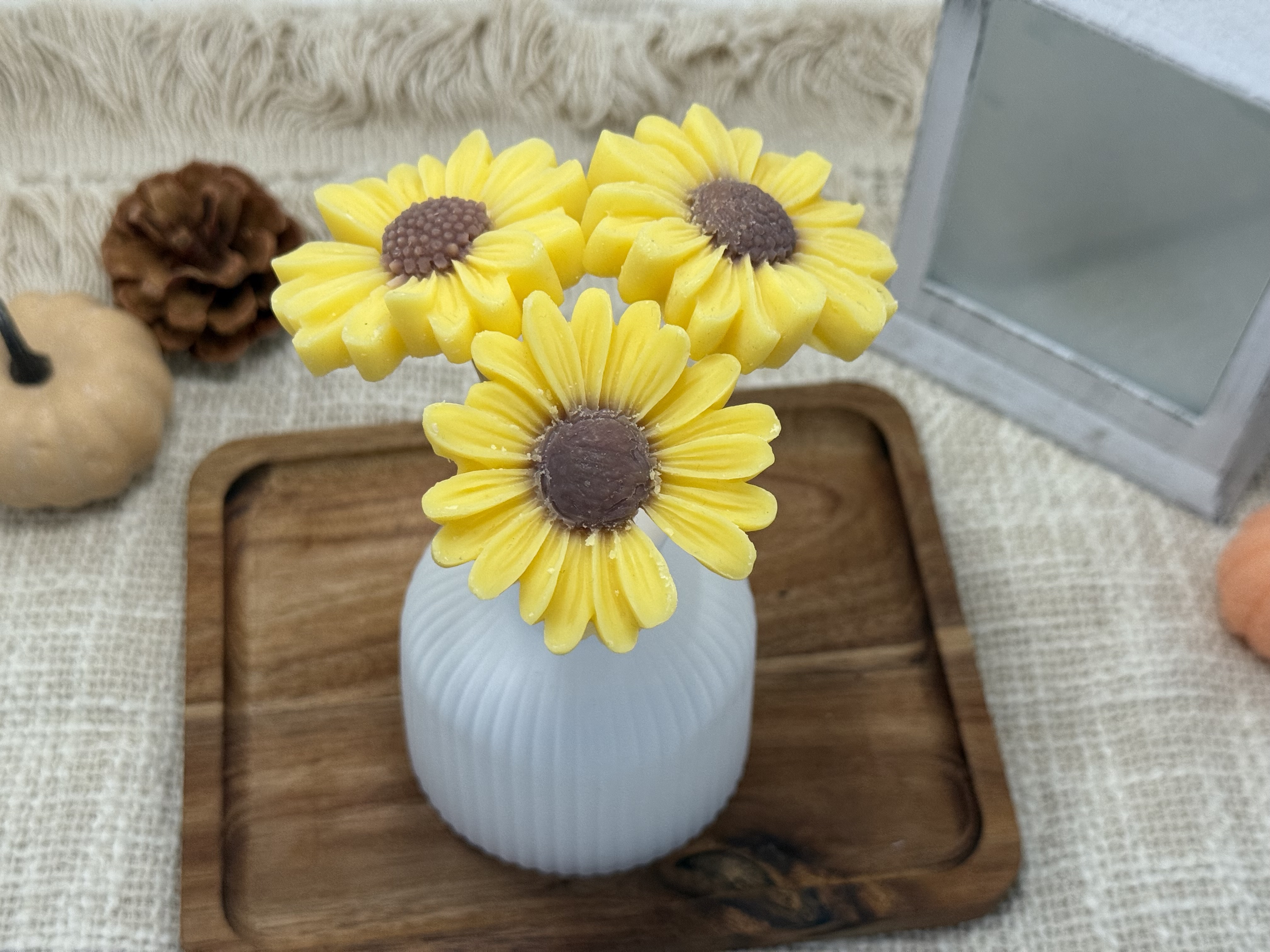 Bouquet de 3 fondants parfumés