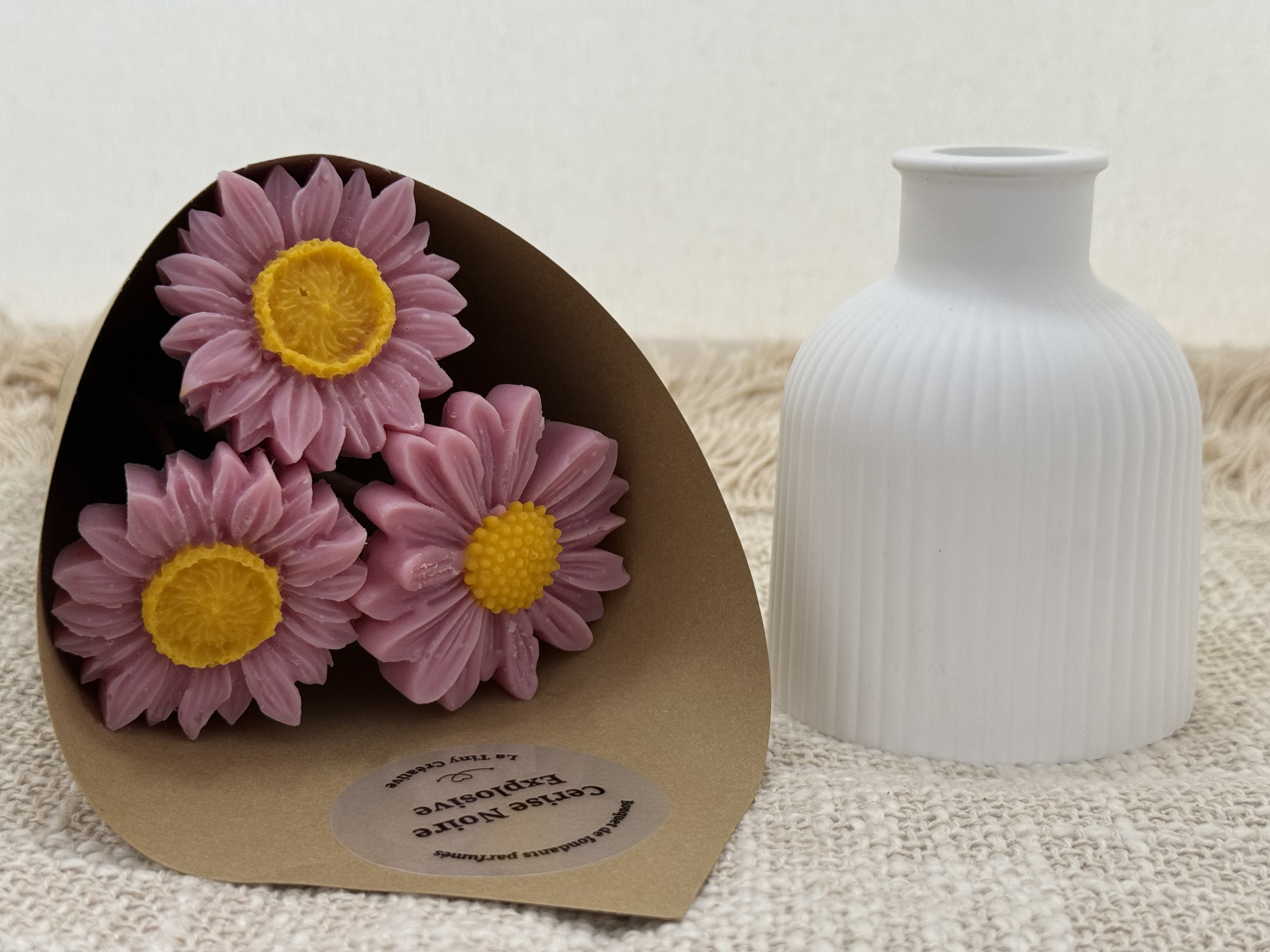 Bouquet de 3 fondants parfumés