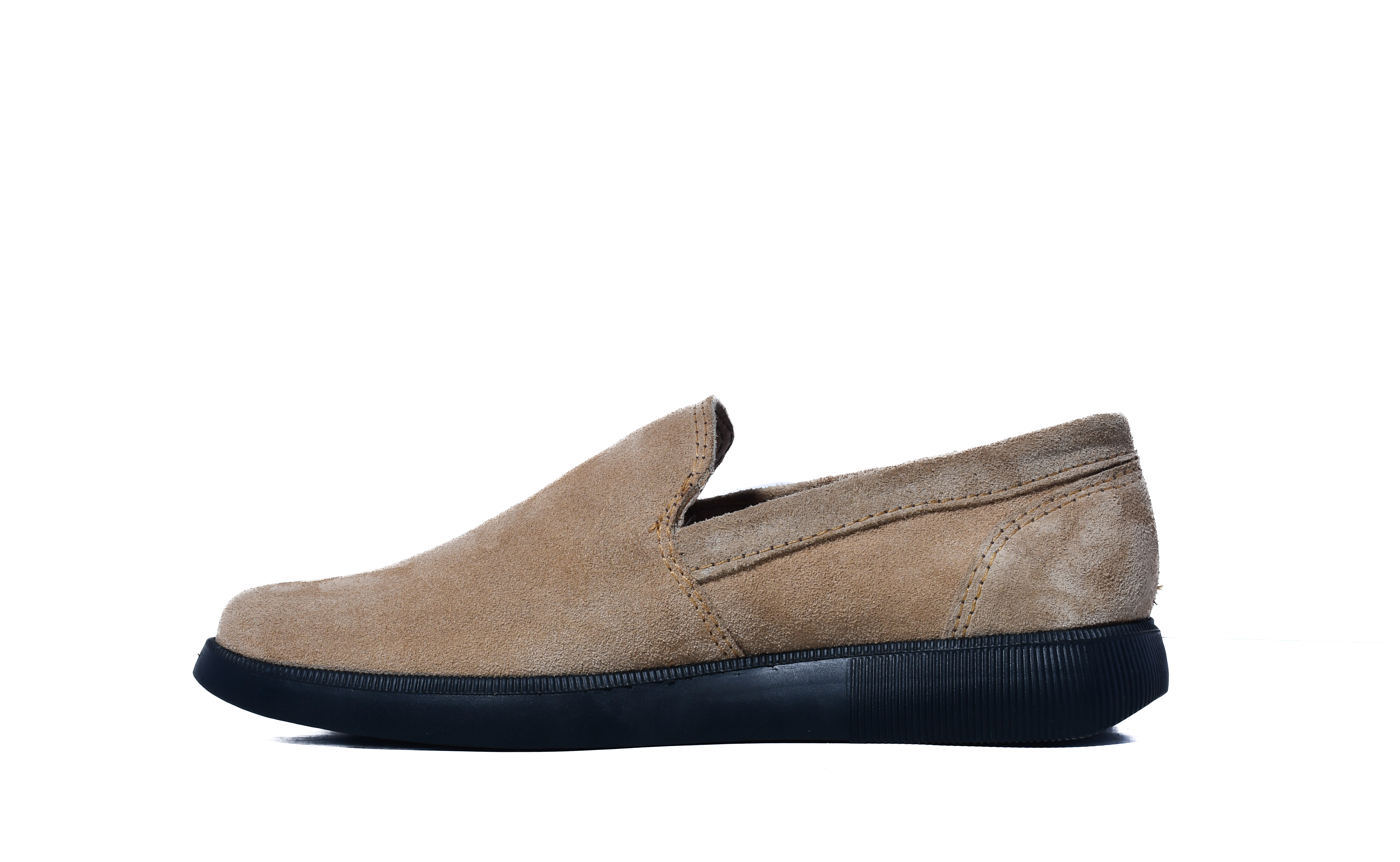 Mocasin casual de gamuza