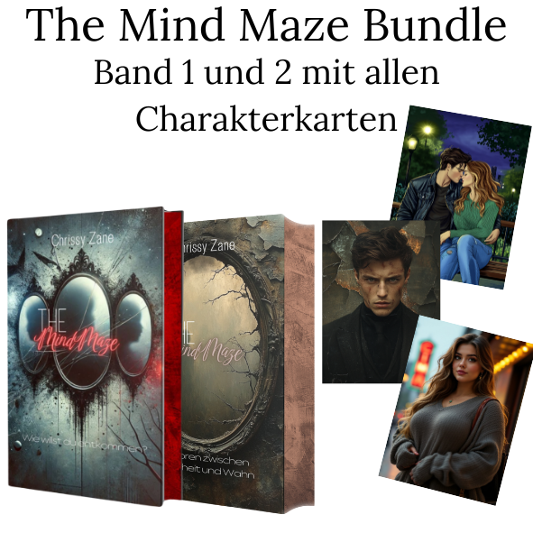 The Mind Maze Bundle mit allen Charakterkarten