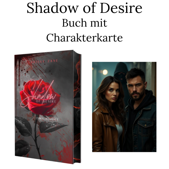 Shadow of Desire Band 1 mit Charakterkarte