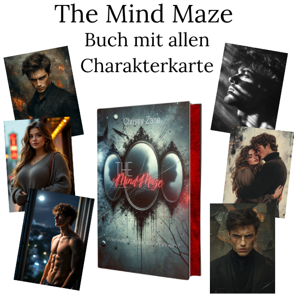 The Mind Maze Band 1 mit allen Charakterkarten