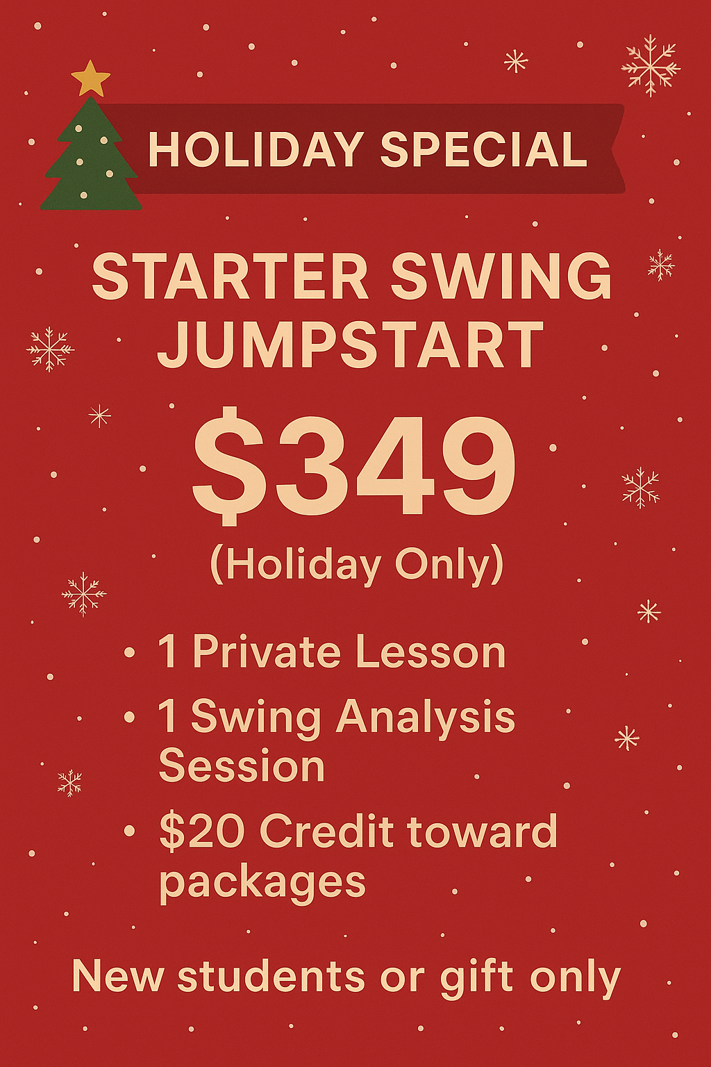 Starter Swing Jumpstart