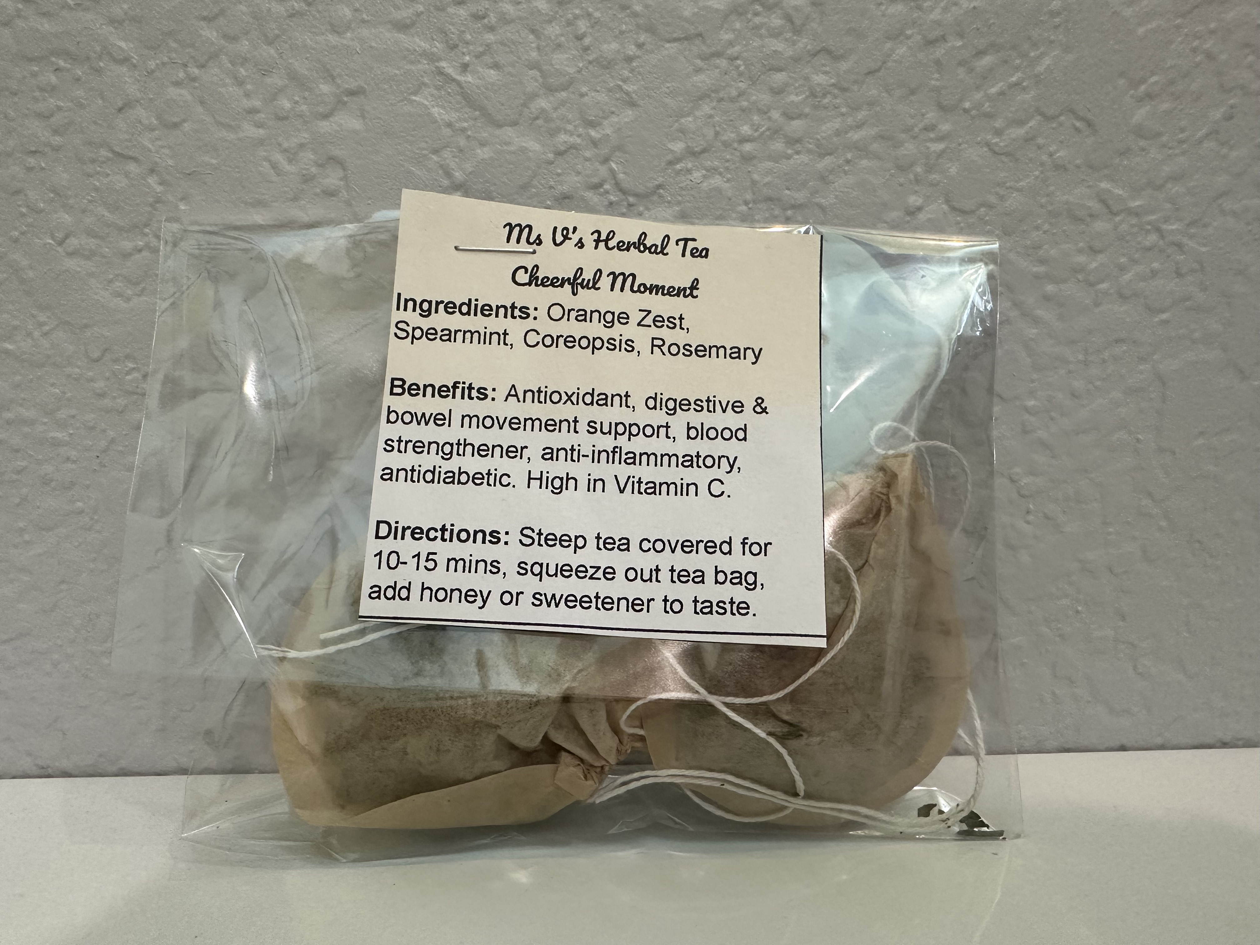 Garden Grown Tea Bags