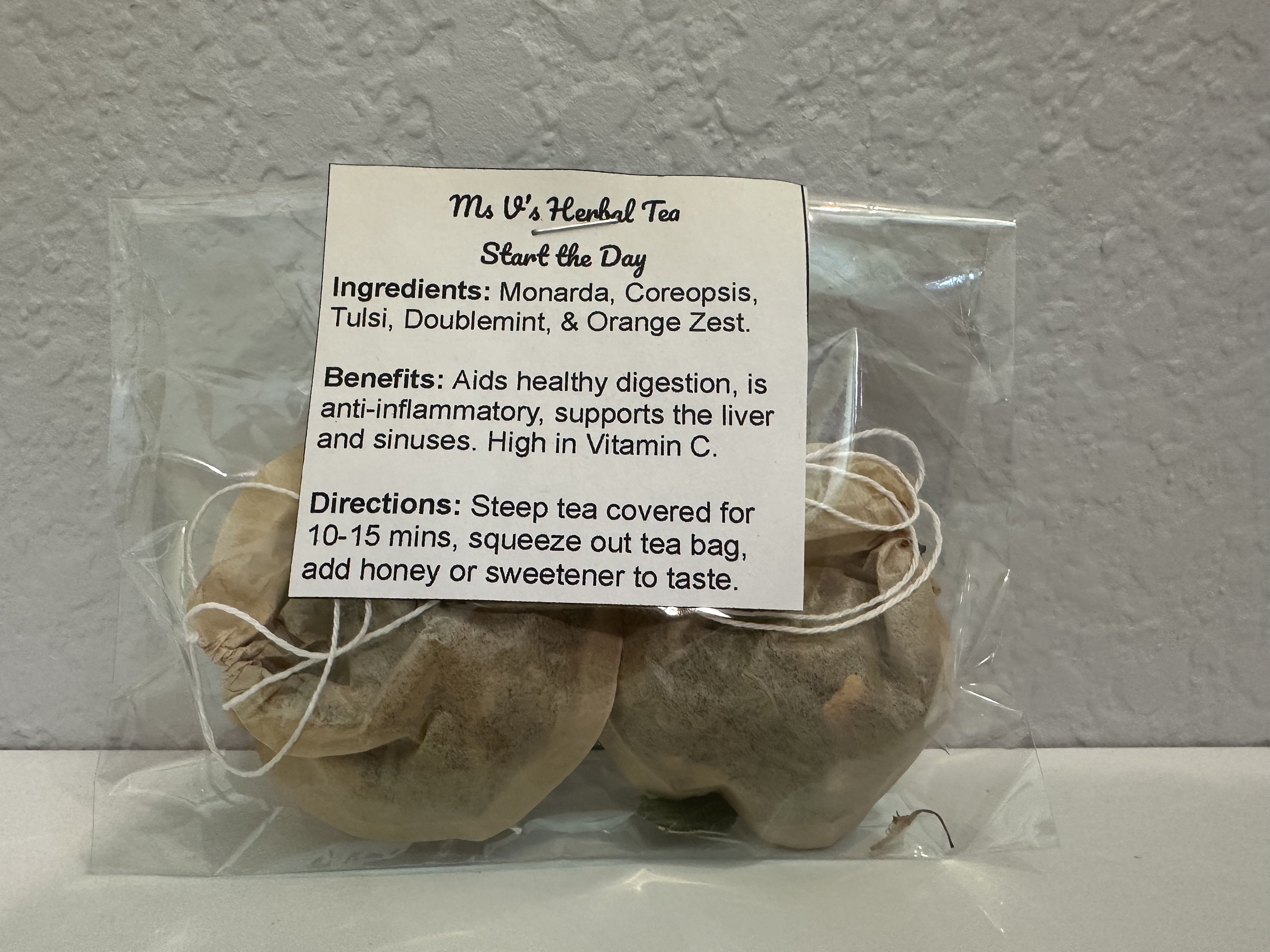 Garden Grown Tea Bags
