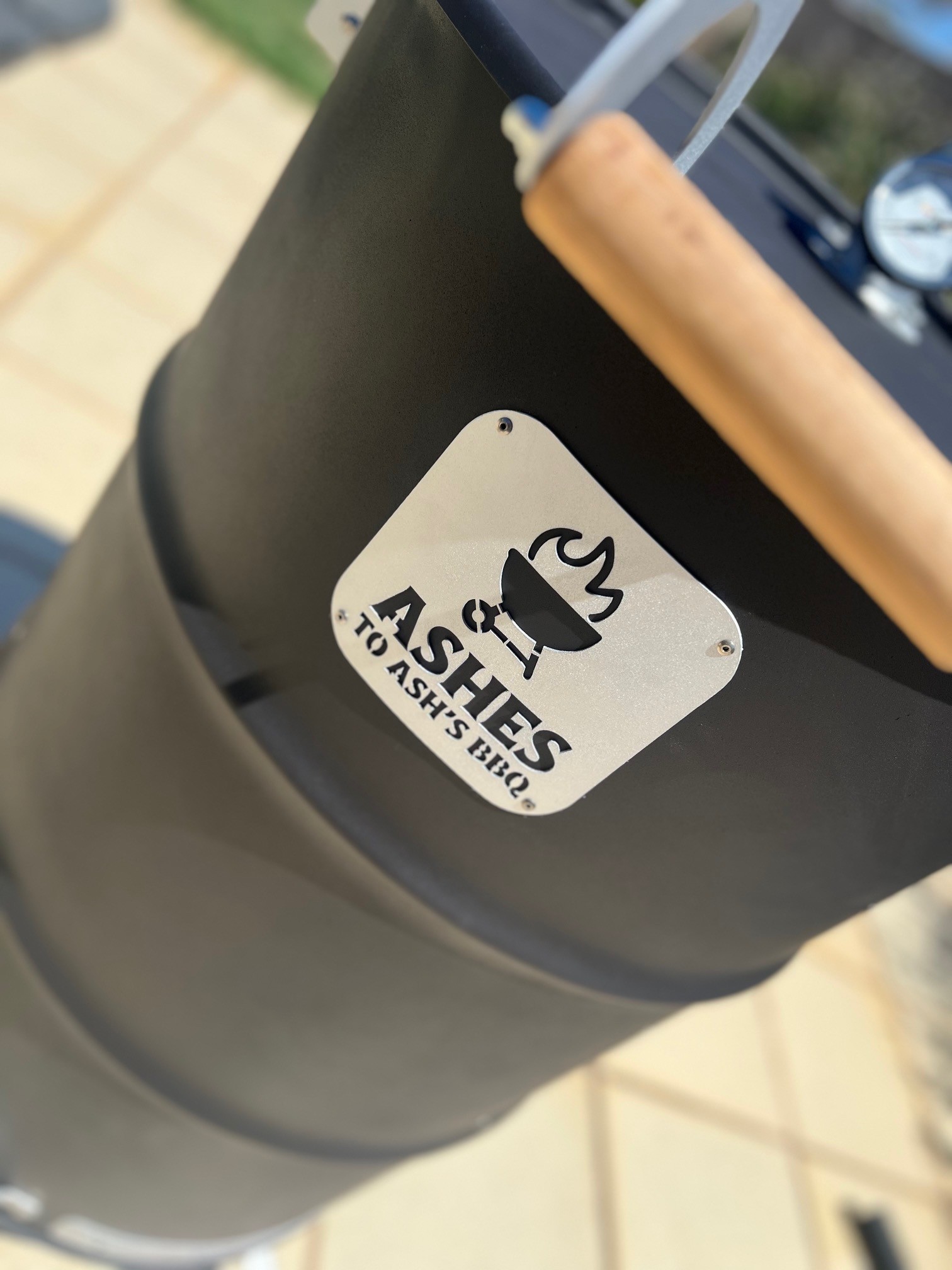 Drum smoker - Upcycled drum