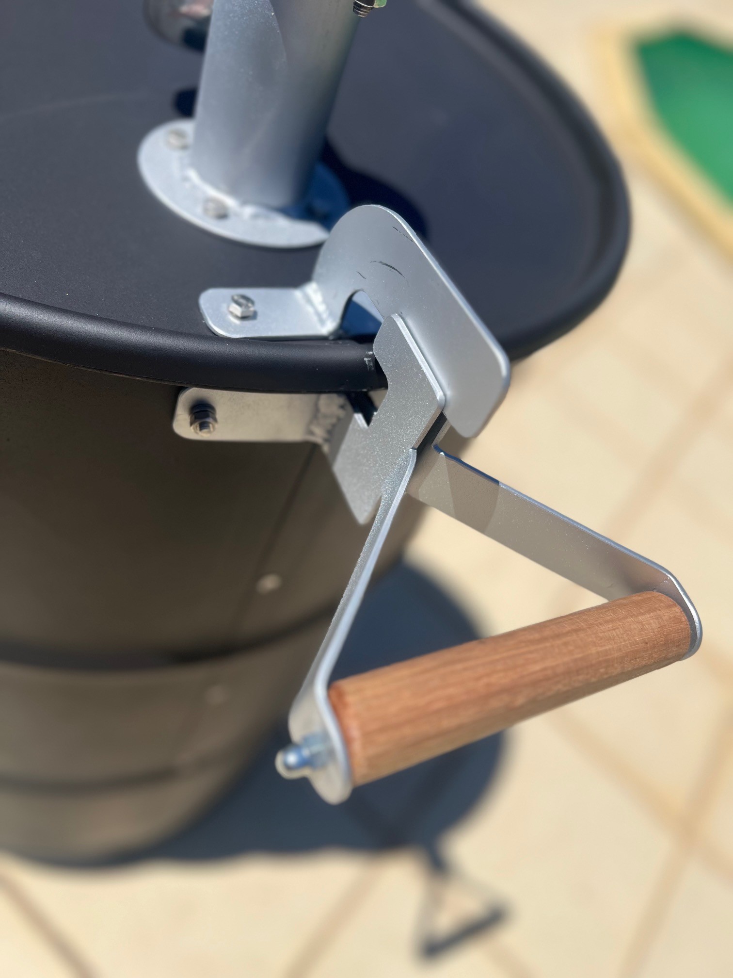 Drum smoker - Upcycled drum