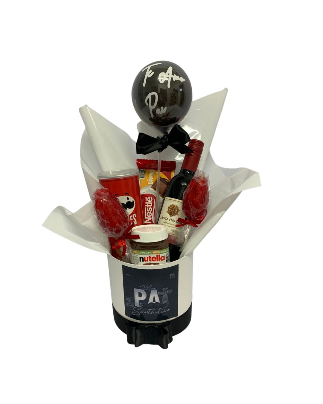 Box de Guloseimas Grande Te Amo Pai Santos