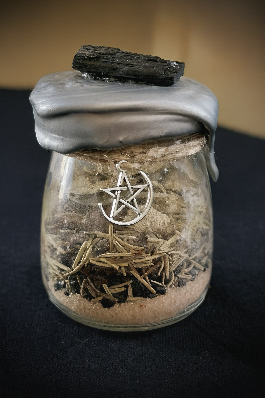 Black Tourmaline Protection Jar