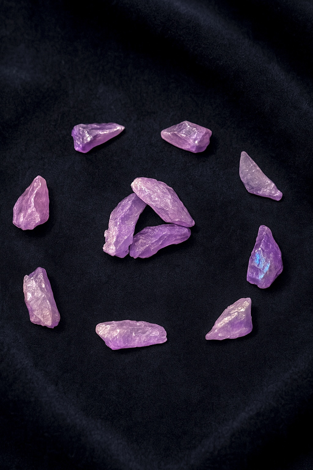 Purple Aura Quartz Points
