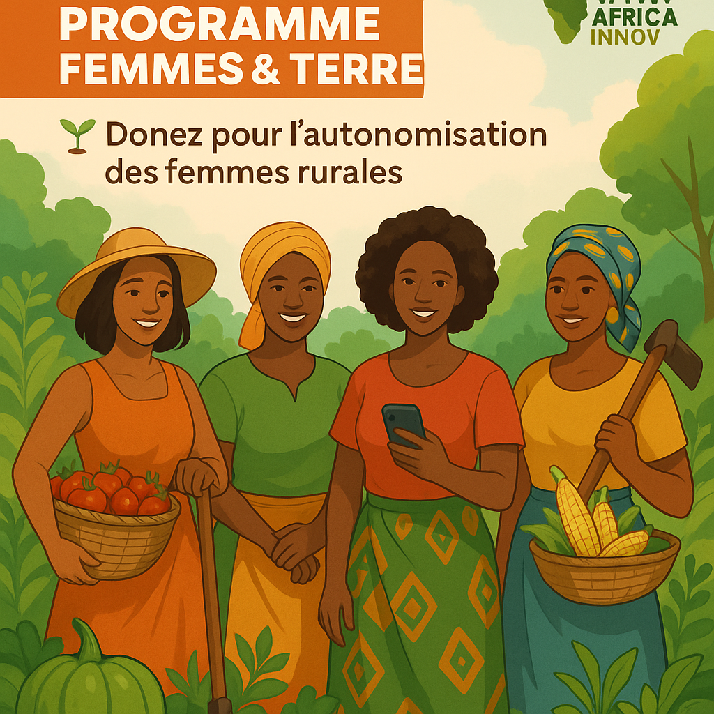 💚 Soutenez le programme "Femmes & Terre"
