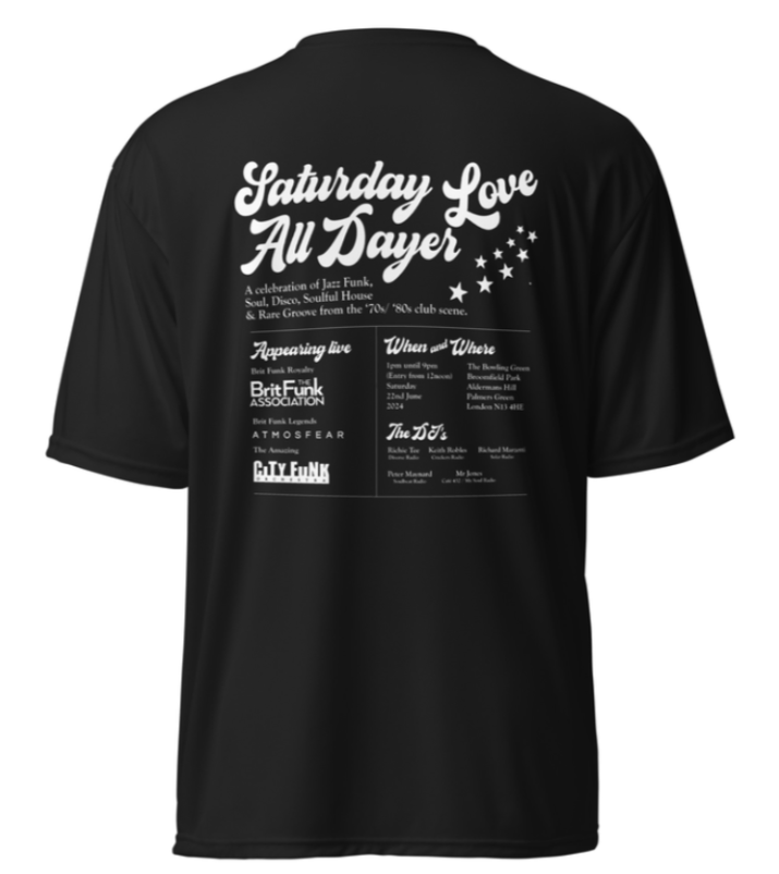 Saturday Love Funk Adults Tee's 