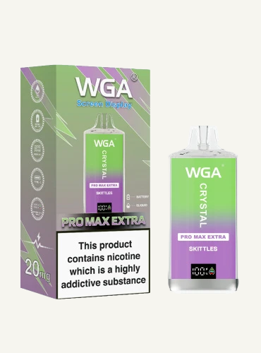 WGA Crystal Pro Max Extra 15000 Puffs