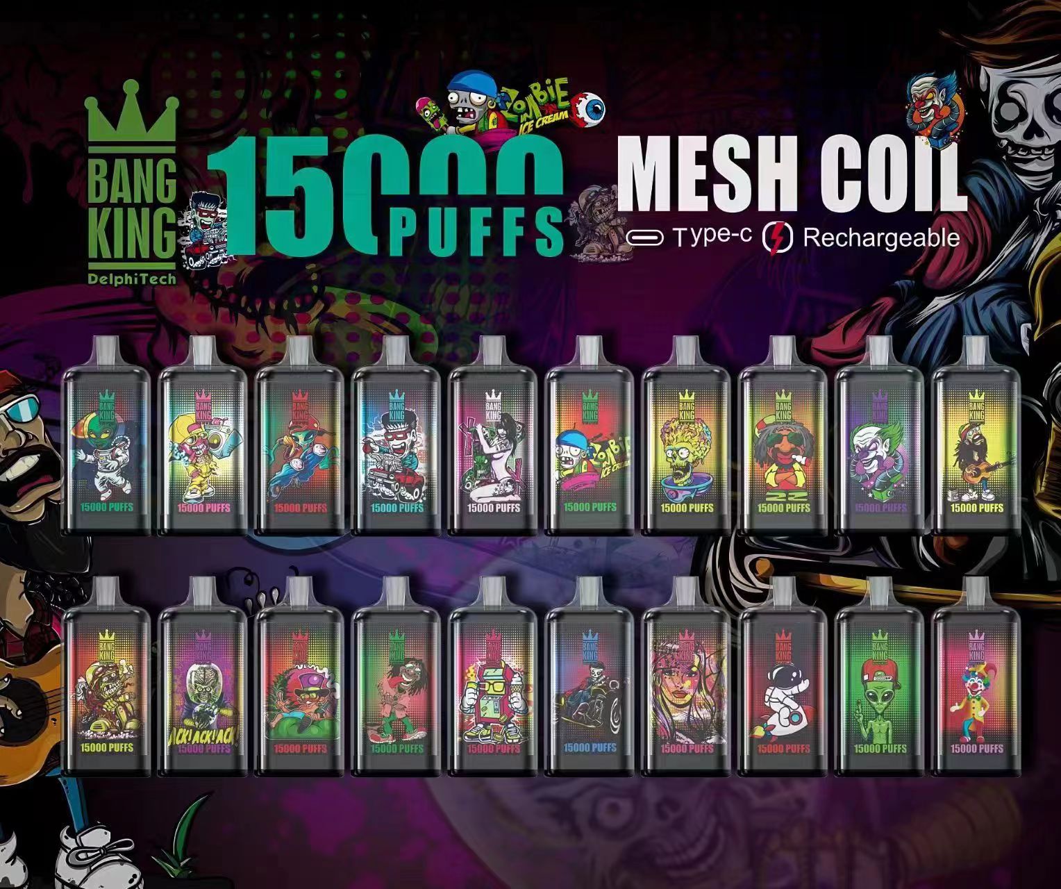 Bang King 15000 Puffs