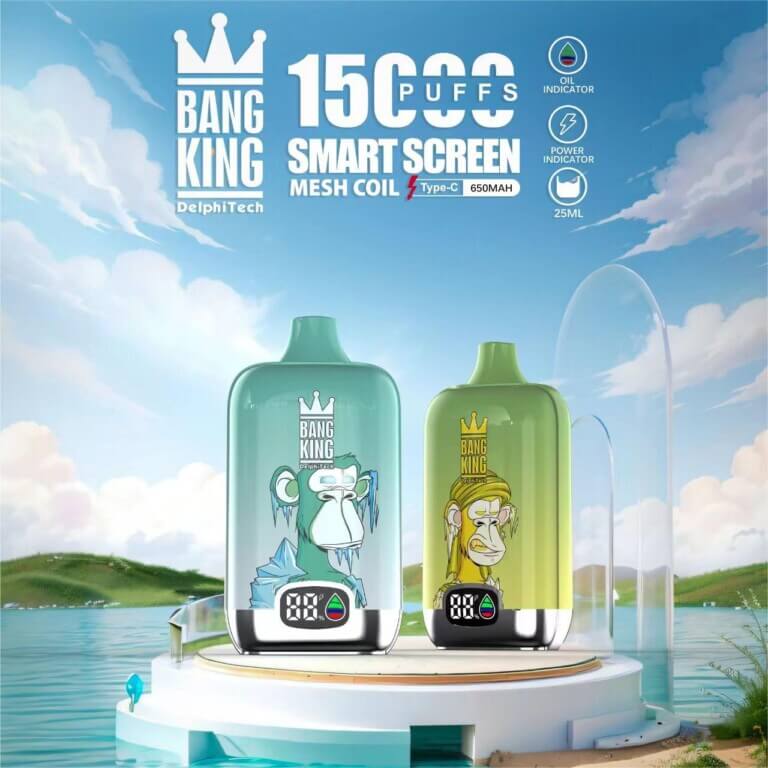 Bang King Smart screen 15000 Puffs