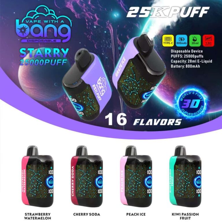 Bang Starry 25000 Puffs