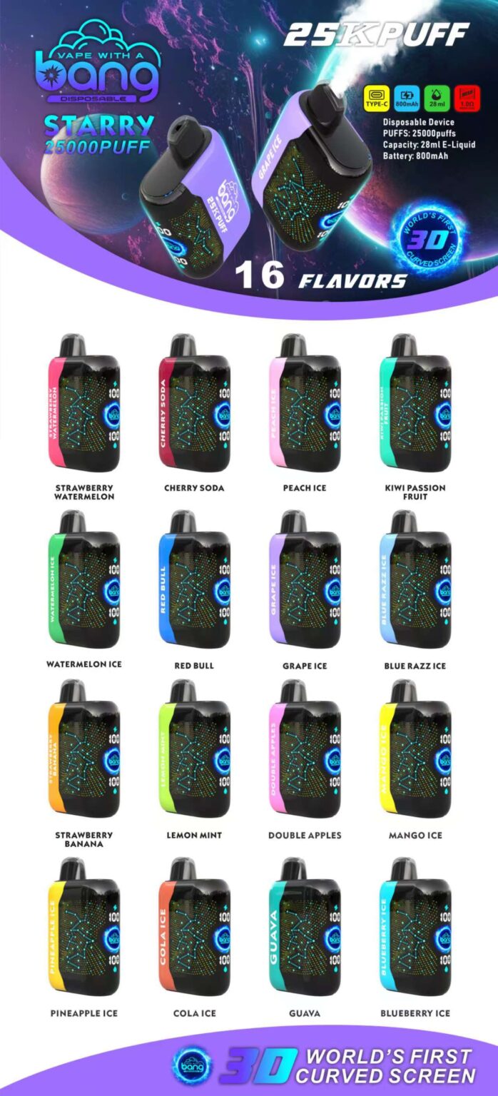 Bang Starry 25000 Puffs