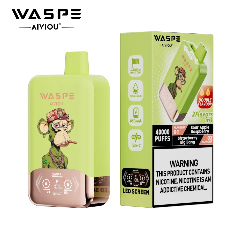 WASPE FIHP 40000 Puffs Vape Double Saveur 