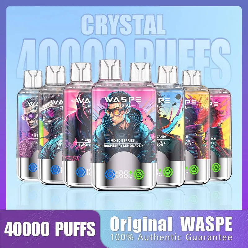 WASPE Crystal 40000  Puffs Vape Double Saveur 